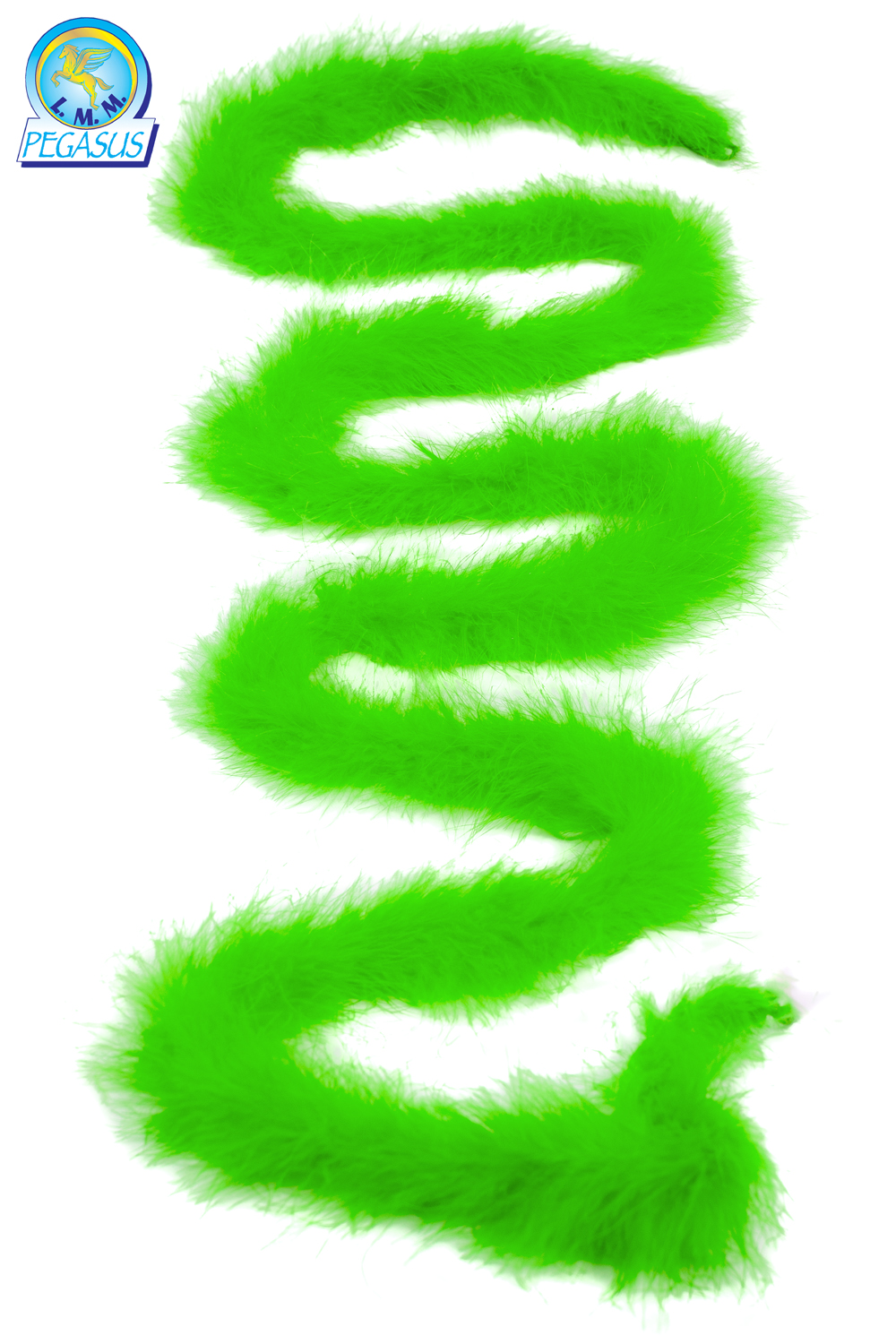 BOA PIUMA DI MARABOU VERDE